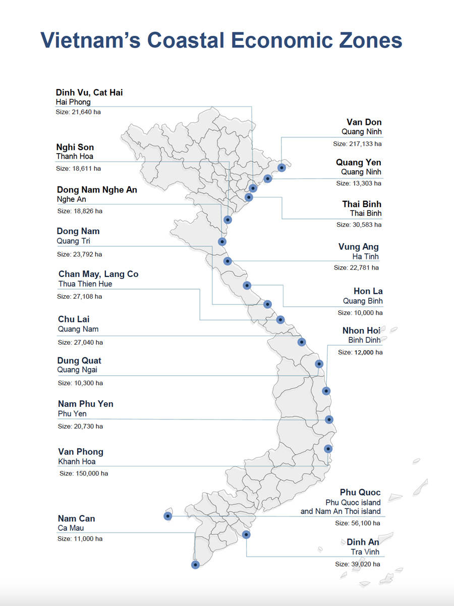 Vietnam's Economic Zones